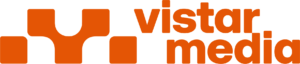 Vistar Media Logo Horizontal Lockup Orange 002