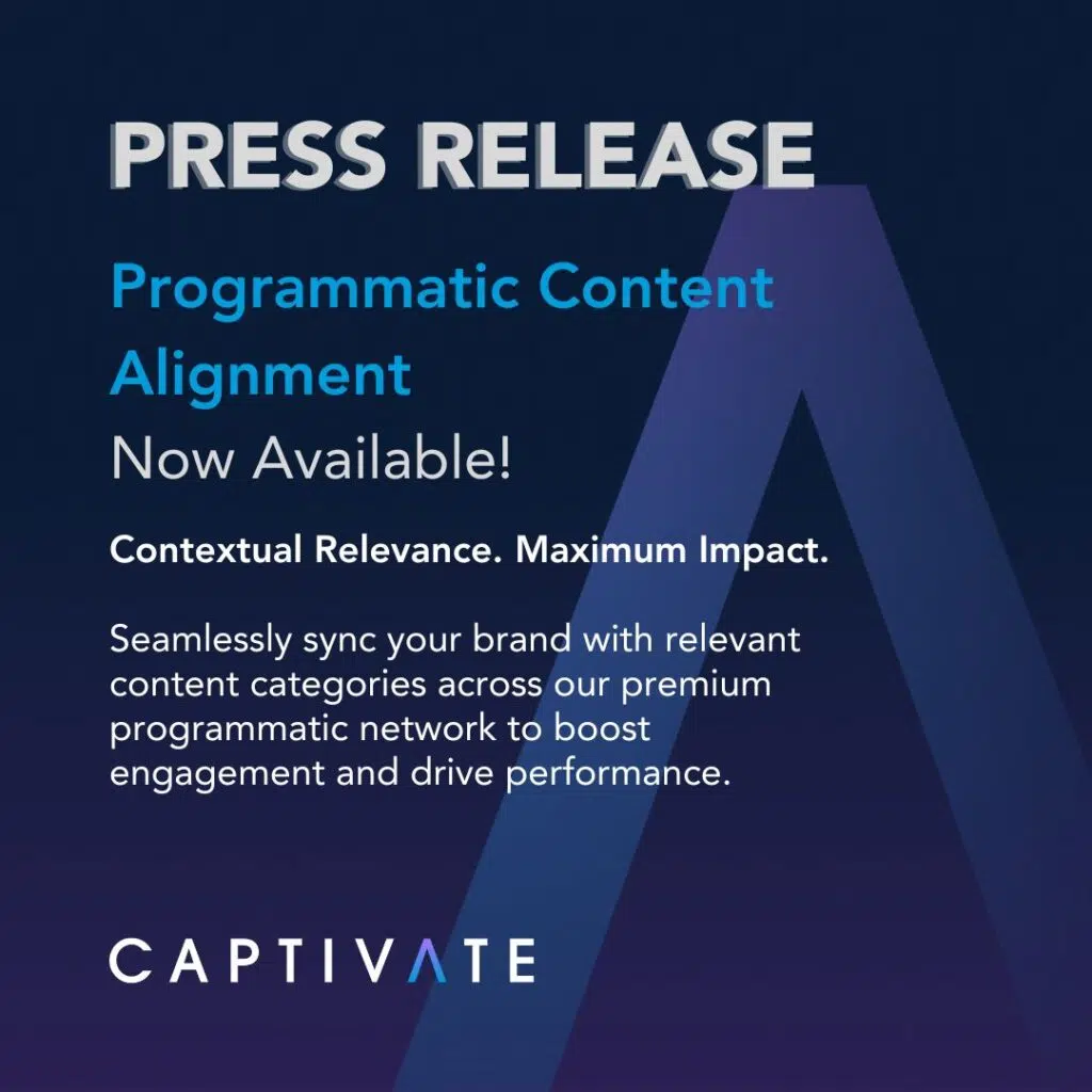 Press Release Programmatic Content Alignment