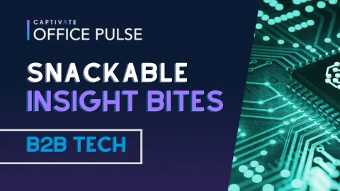 Snackable Bites Landing Page B2B TECH
