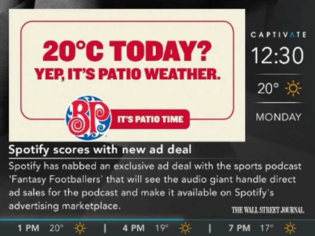 Unlock Contextual Relevance to Impact Campaign Performance 4 BP CAN Weather Trigger